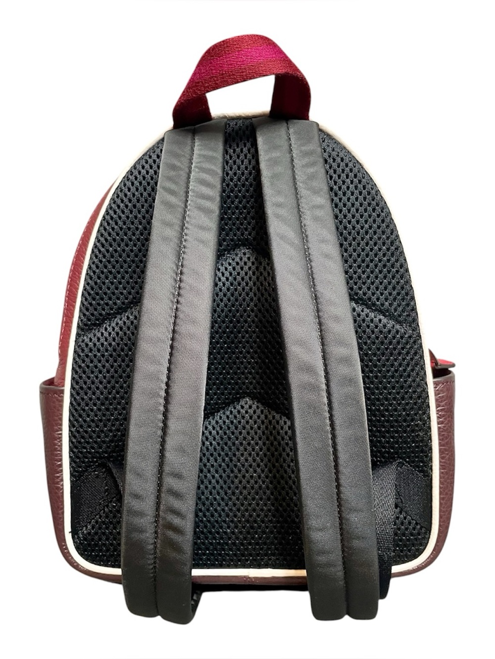 Coach Mini Court Powder Pink Multi Colorblock Ski Speed Backpack New! - Picture 5 of 15
